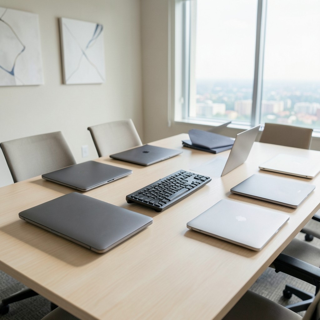 Laptop and desktop devices prepared for health assessment